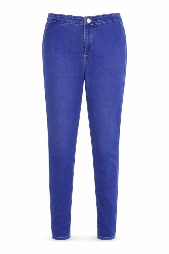 Denim & Co. Womens Blue  Denim Skinny Jeans Size 12 L30 in