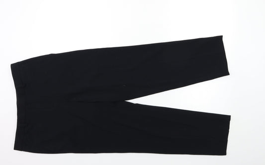 Preworn Womens Black   Trousers  Size 30 in L27 in