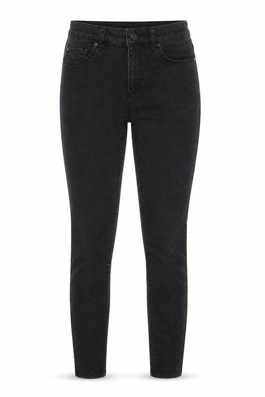 Miss Selfridge Womens Black  Denim Skinny Jeans Size 6 L28 in