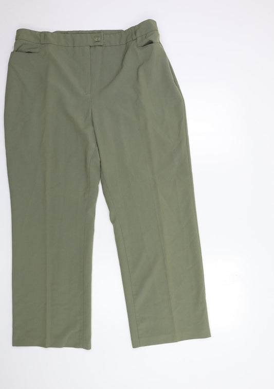 slimma Womens Red   Trousers  Size 20 L30 in