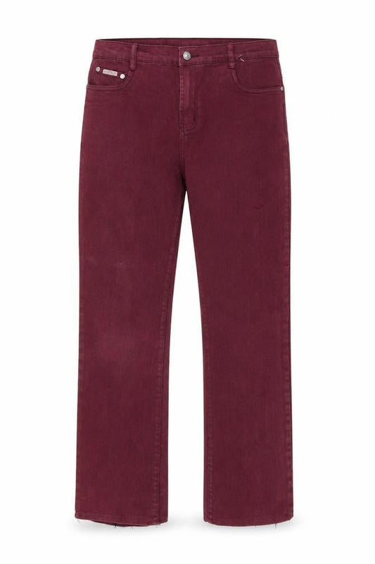 Y.Z.Y Womens Purple  Denim Straight Jeans Size L L28 in