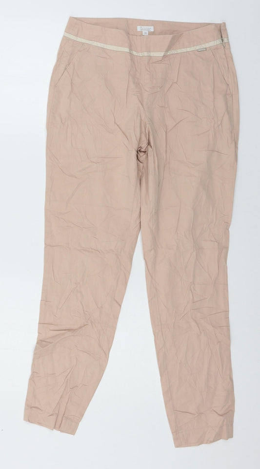 Solar Womens Pink   Trousers  Size 8 L27 in