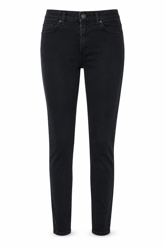 Topshop Womens Black  Denim Skinny Jeans Size 26 in L32 in