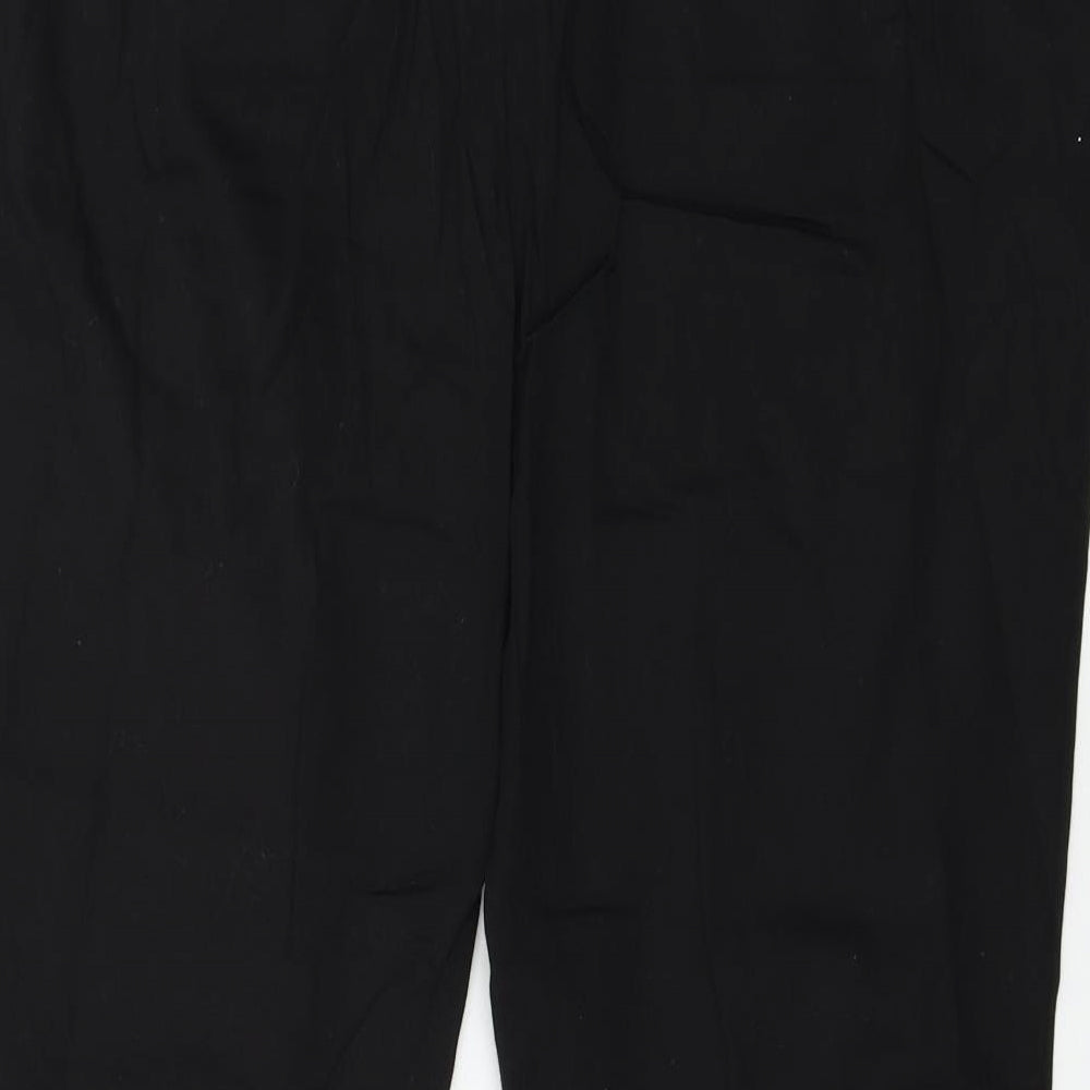Dorothy Perkins Womens Black   Trousers  Size 14 L25 in