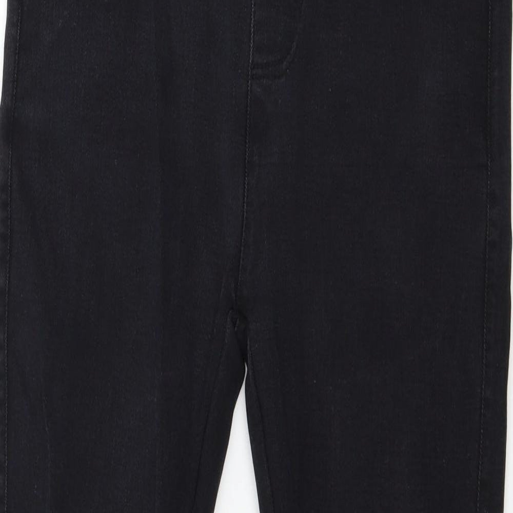 H&M Girls Black  Denim Jegging Jeans Size XL