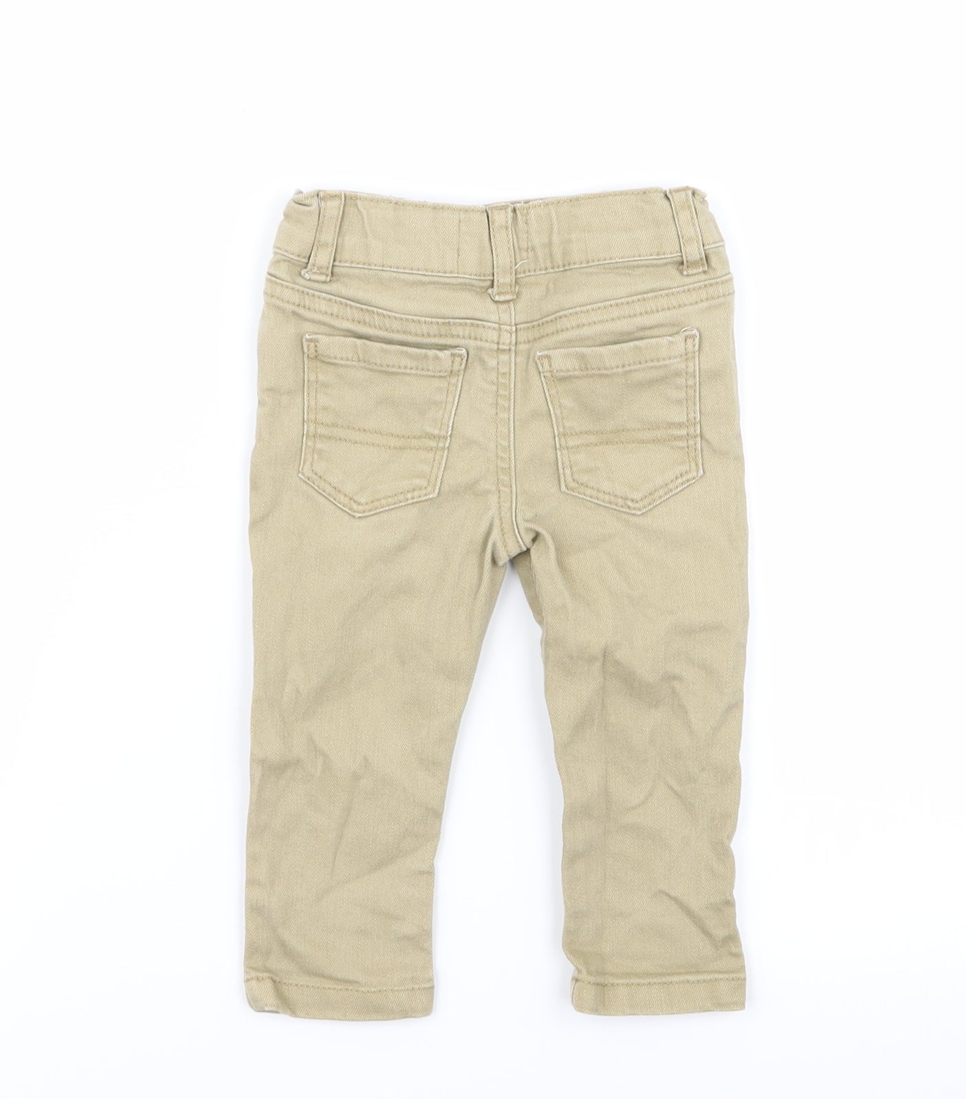 denim and co Boys Beige   Cargo Trousers Size 6-9 Months  - chino trousers