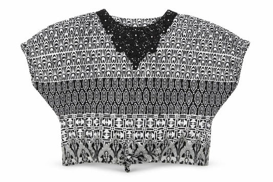 Annabelle Womens Multicoloured Geometric  Basic Blouse Size 14