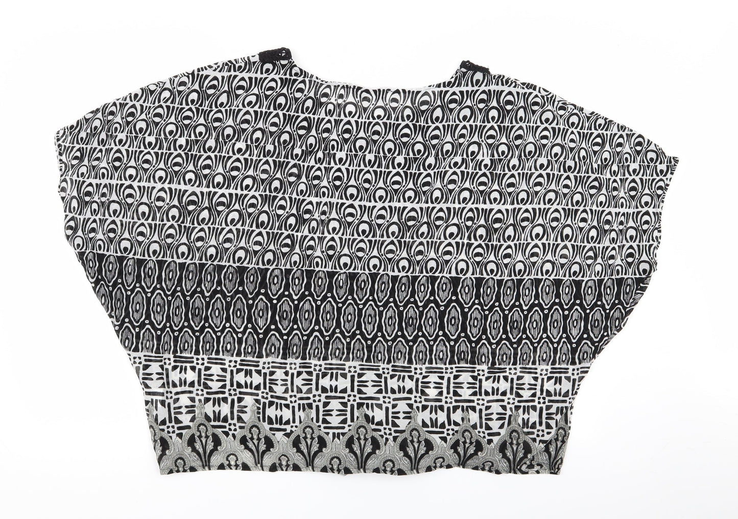 Annabelle Womens Multicoloured Geometric  Basic Blouse Size 14