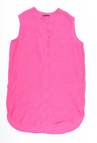 Marks & Spencer Womens Pink   Fit & Flare  Size 14