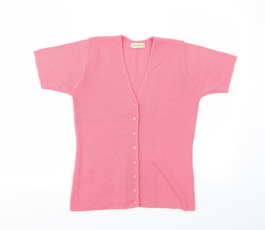 Joie de Vivre Womens Pink   Cardigan Jumper Size L