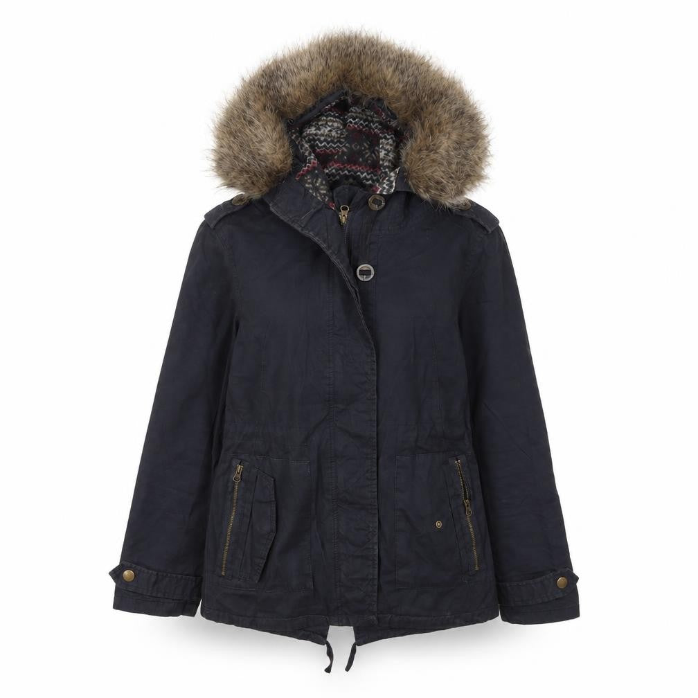 NEW LOOK  Womens Black   Jacket Coat Size 8