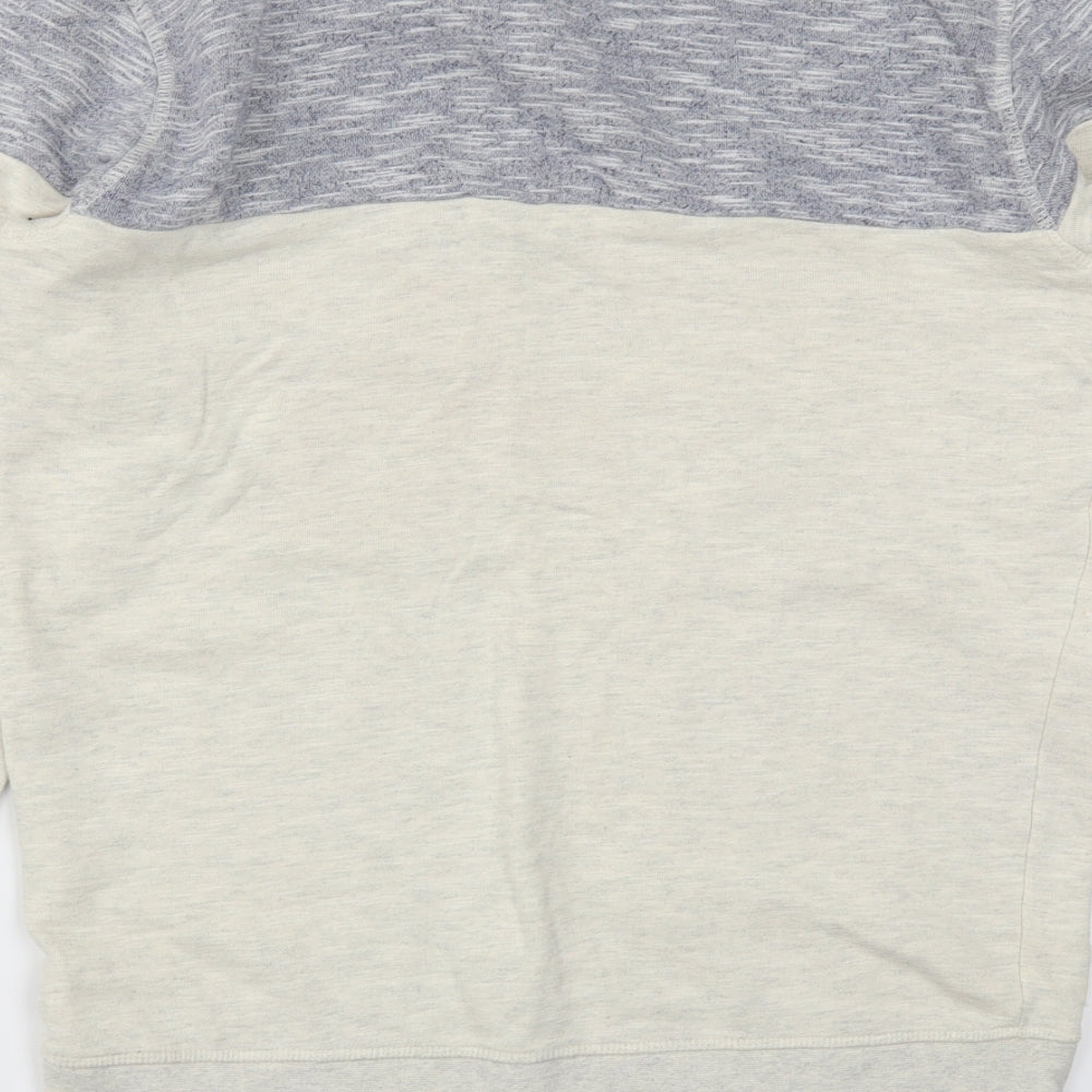 MANNY STATE  Mens Ivory   Pullover Sweatshirt Size XL