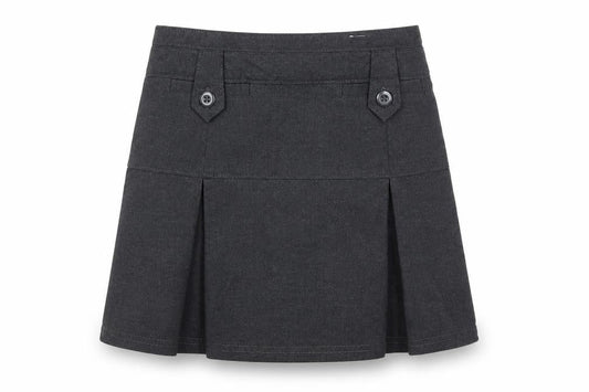 Marks & Spencer Girls Grey   Flare Skirt Size 9 Years