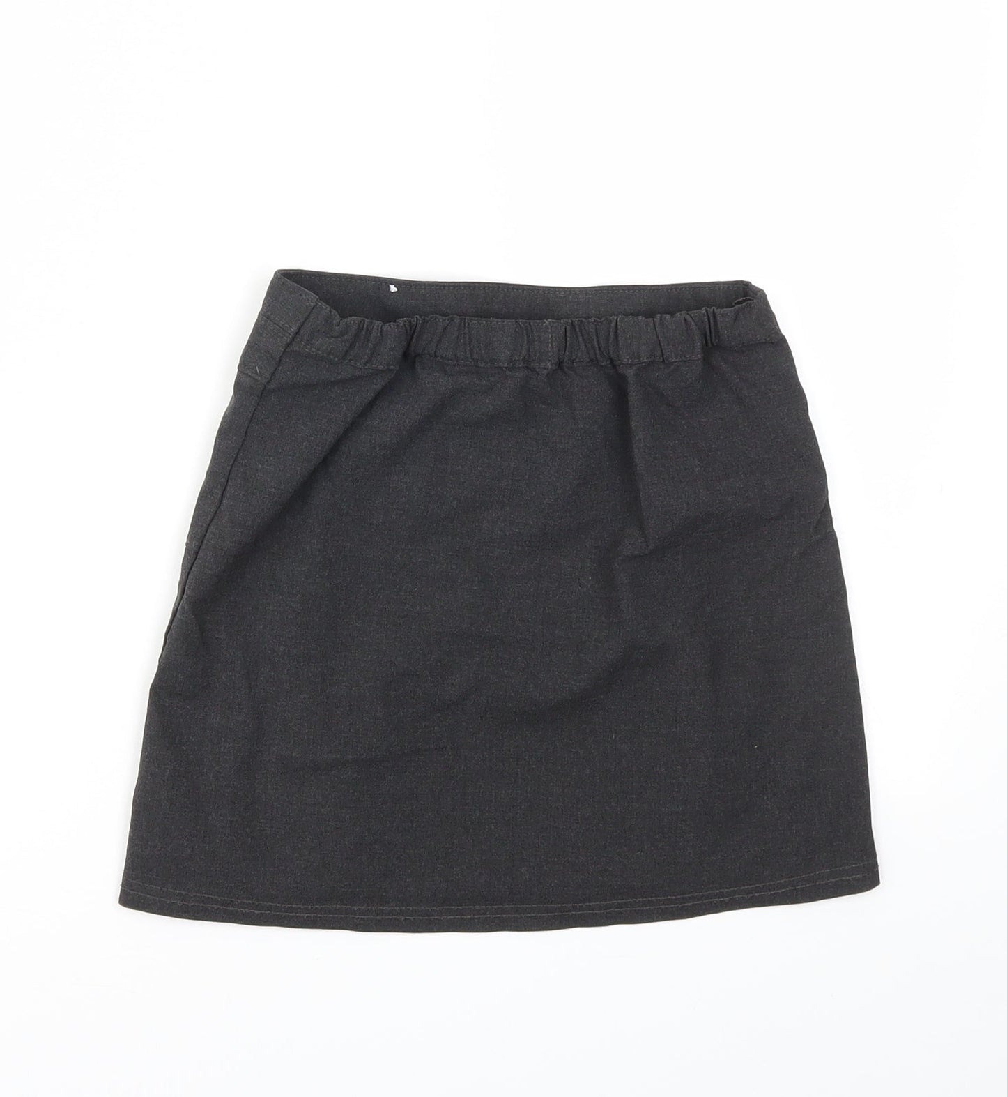 M&S Girls Grey   Flare Skirt Size 9 Years