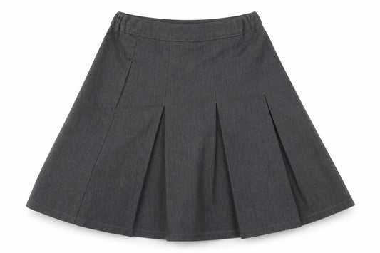 Marks & Spencer Girls Grey   Flare Skirt Size 9 Years