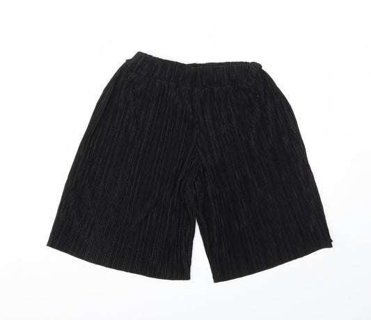 NEXT Girls Black   Cut-Off Shorts Size 4 Years