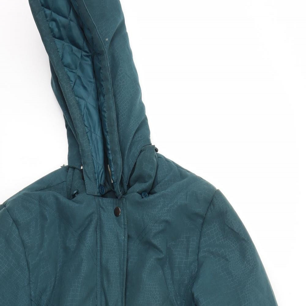 EWM Womens Green   Jacket Coat Size 14