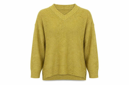 Marks & Spencer Womens Yellow   Pullover Jumper Size L