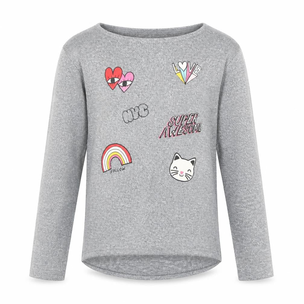 H&M Girls Grey   Pullover Jumper Size 11-12 Years