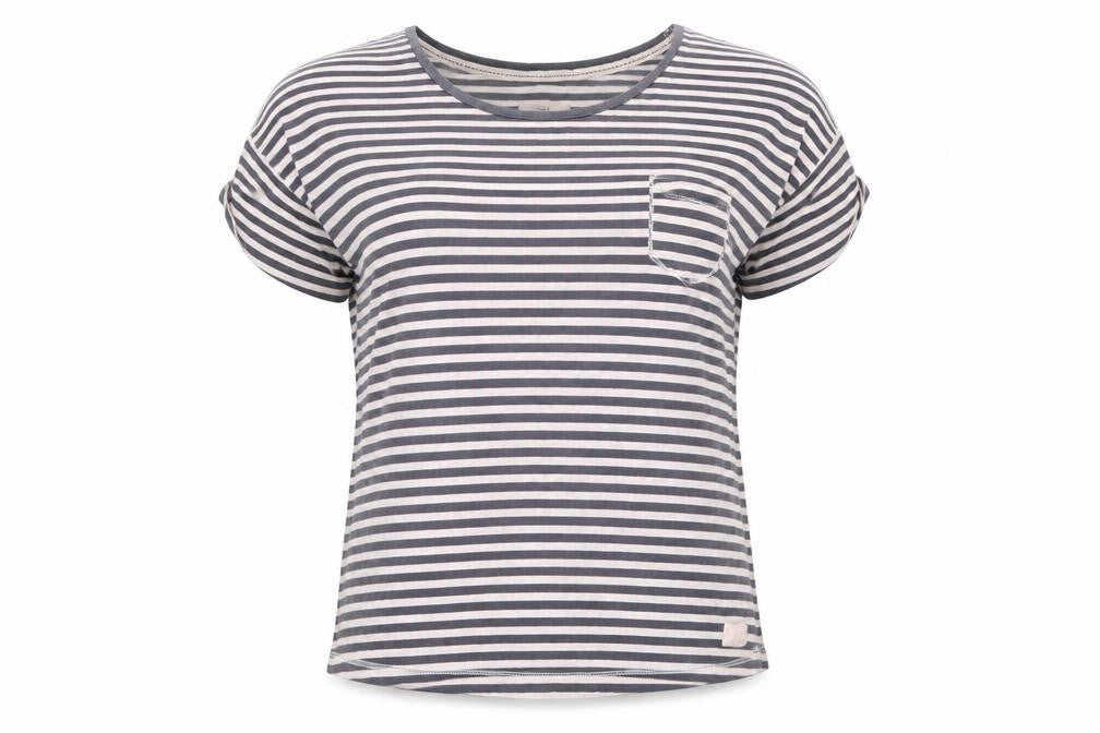 Debenhams Womens Multicoloured Striped  Basic T-Shirt Size 14