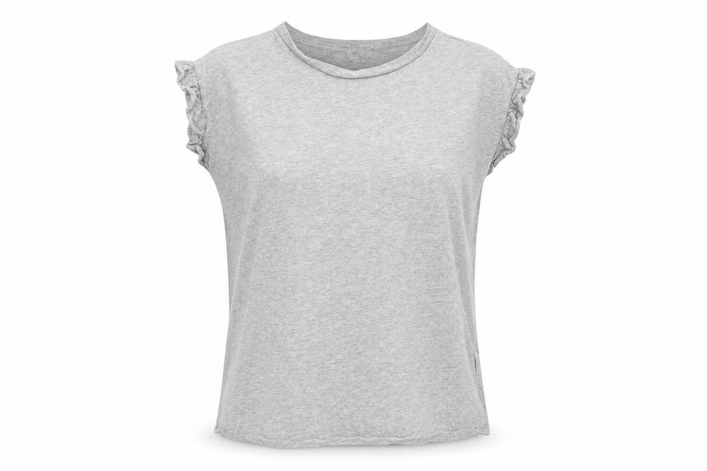 River Island Womens Grey   Basic T-Shirt Size 8