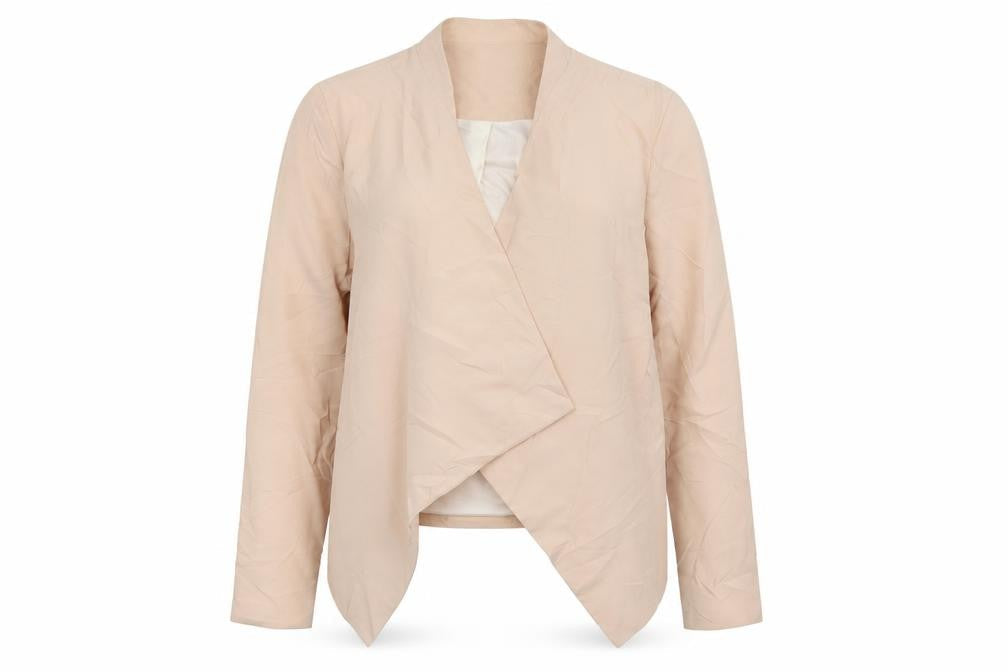 New Look Womens Beige   Jacket Blazer Size 12