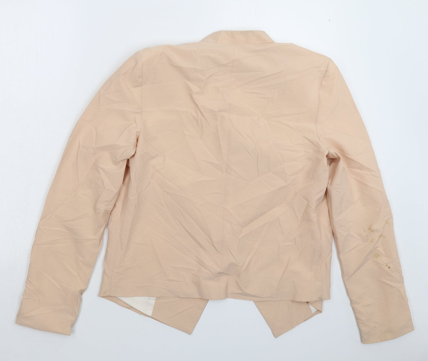 New Look Womens Beige   Jacket Blazer Size 12