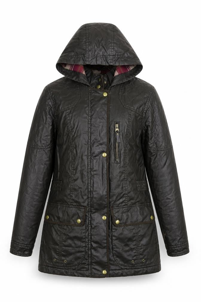 Marks & Spencer Womens Brown   Jacket Coat Size 8