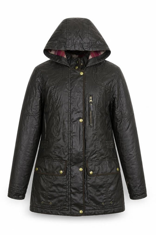 Marks & Spencer Womens Brown   Jacket Coat Size 8