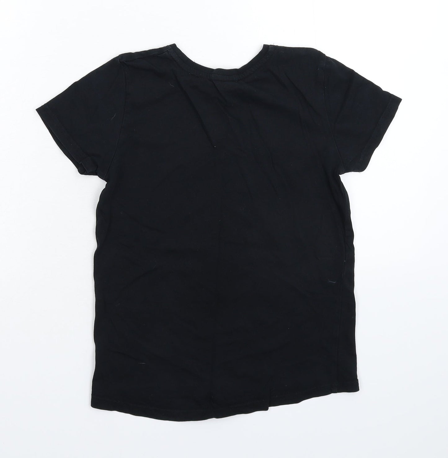 Primark Boys Black   Basic T-Shirt Size S  - Fortnite