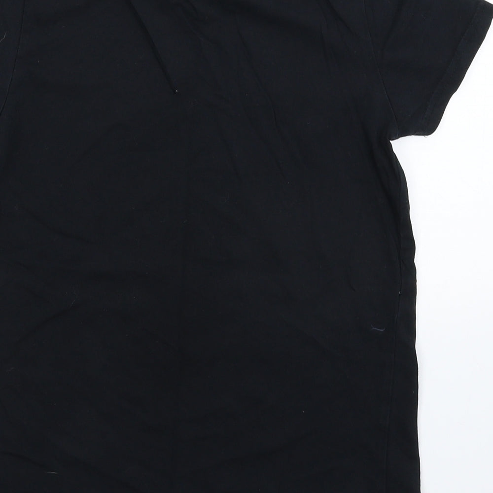 Primark Boys Black   Basic T-Shirt Size S  - Fortnite