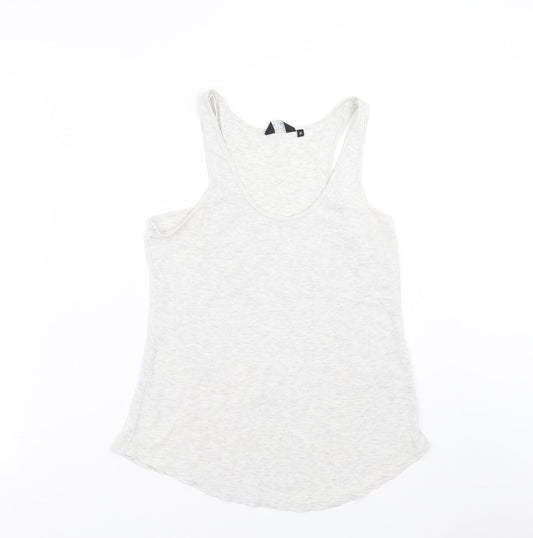 New Look Womens Grey   Basic Tank Size 12