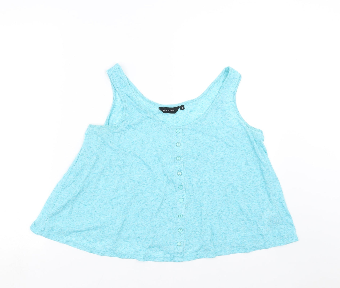 New Look Womens Blue   Basic Blouse Size 12