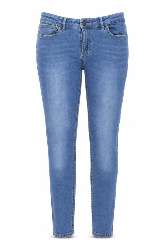 Waven Womens Blue  Denim Skinny Jeans Size 14 L29 in