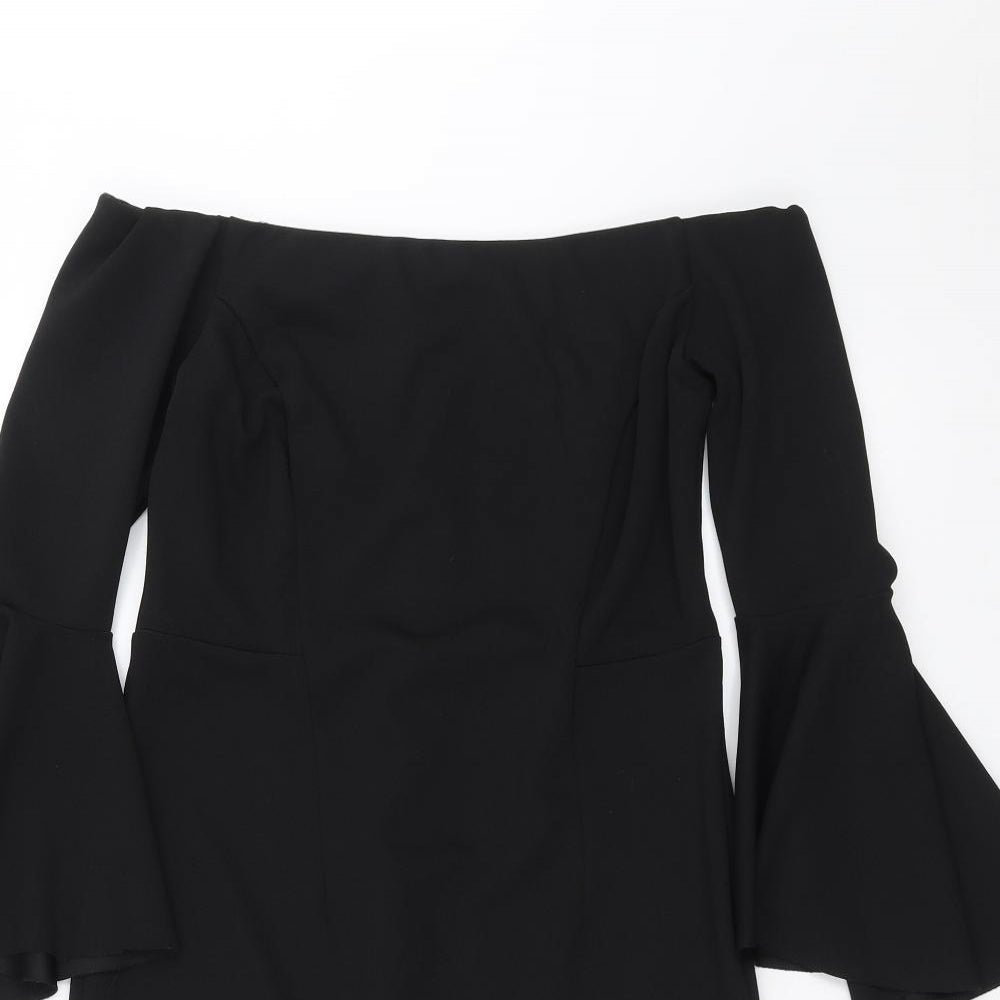 New Look Womens Black   Bodycon  Size 10