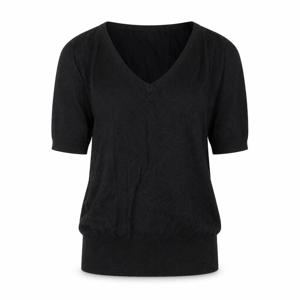 Oasis Womens Black   Basic Blouse Size 8