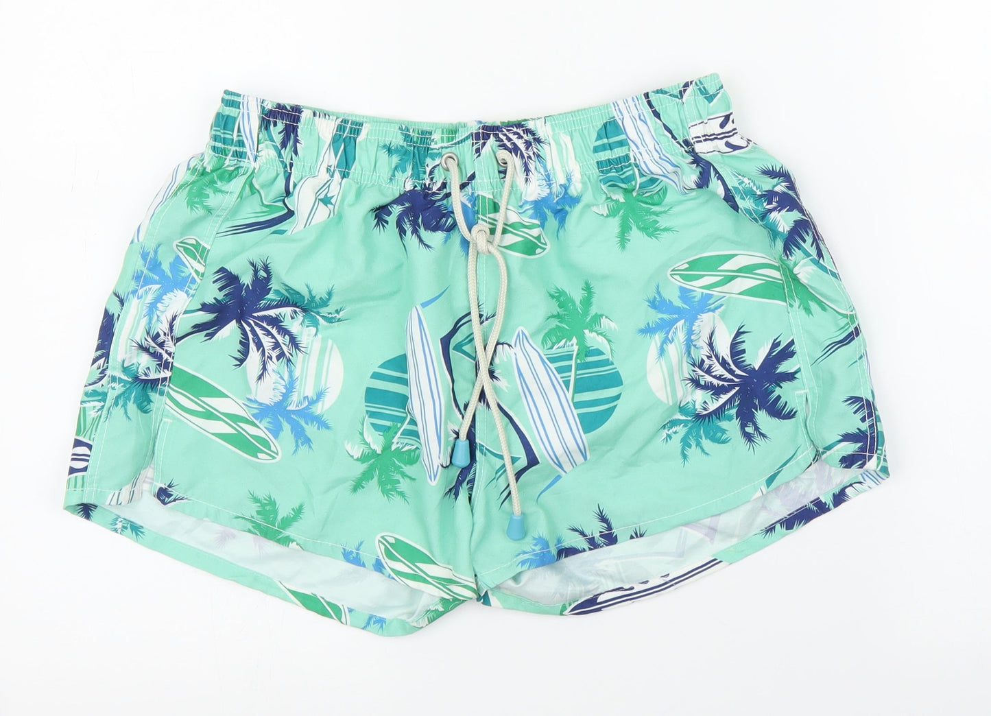 Oiler & Boiler Womens Green   Cut-Off Shorts Size S