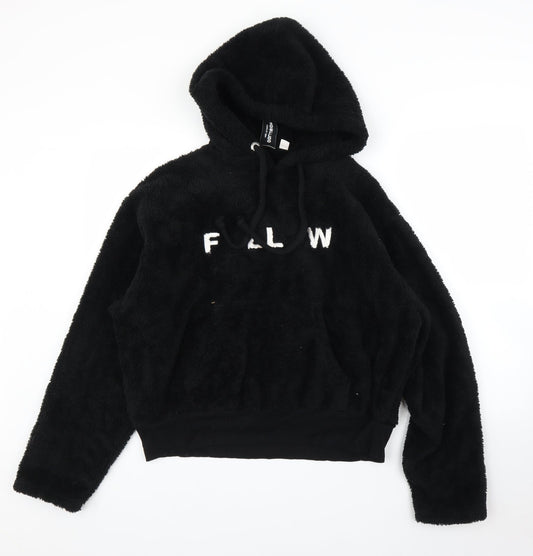 Conclusion Womens Black   Pullover Hoodie Size 12