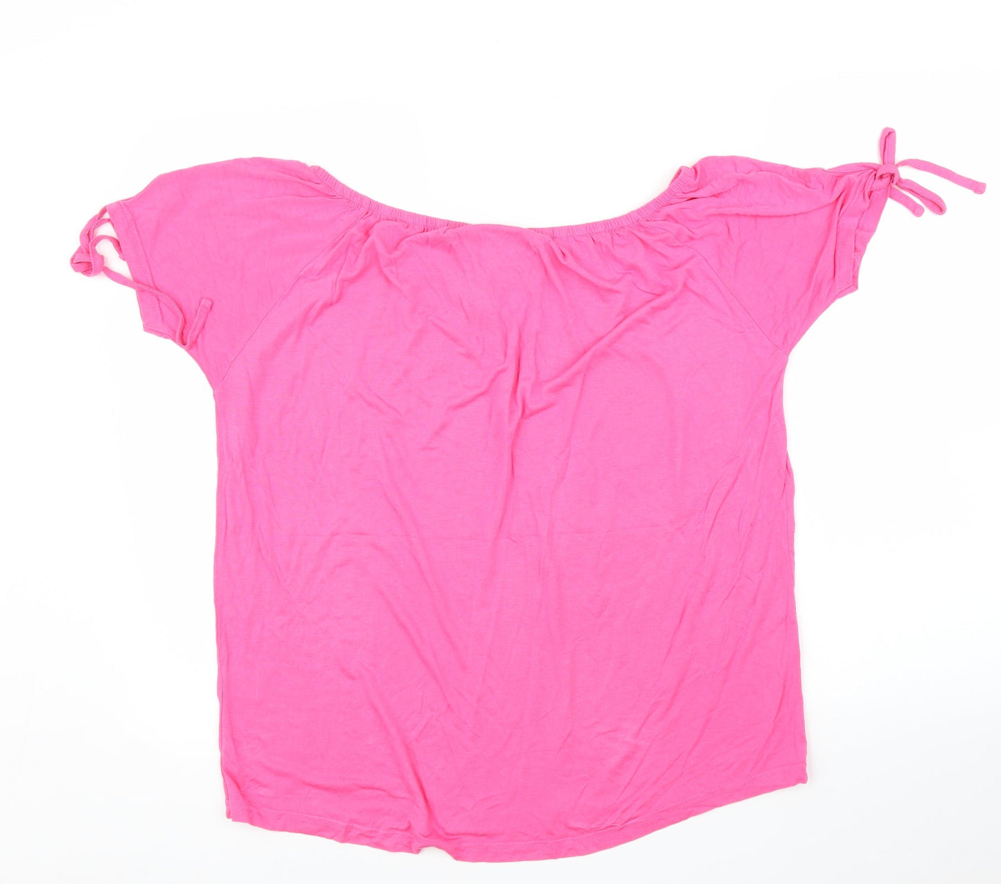Be You Womens Pink   Basic Blouse Size 12