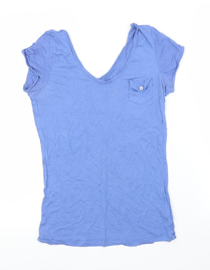 Preworn Womens Blue   Basic T-Shirt Size S
