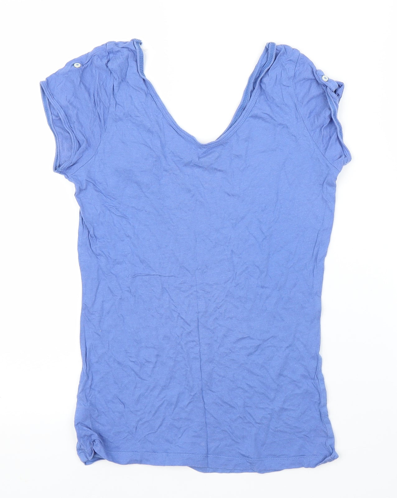 Preworn Womens Blue   Basic T-Shirt Size S