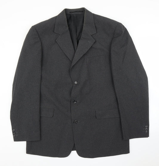 Canda Mens Grey   Jacket Suit Jacket Size 46