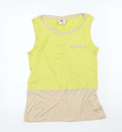 Next Womens Yellow   Basic Blouse Size 14
