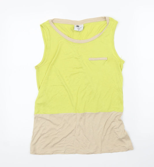 NEXT Womens Yellow   Basic Blouse Size 14