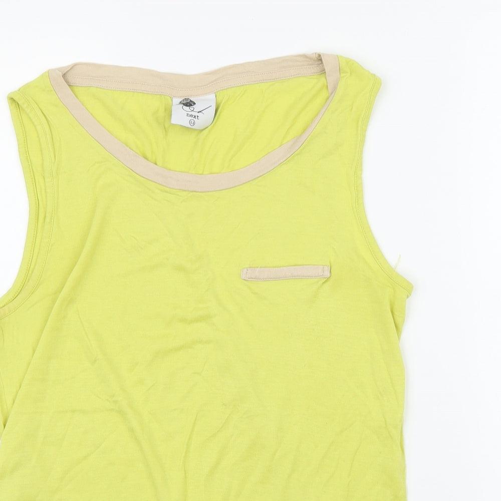 NEXT Womens Yellow   Basic Blouse Size 14
