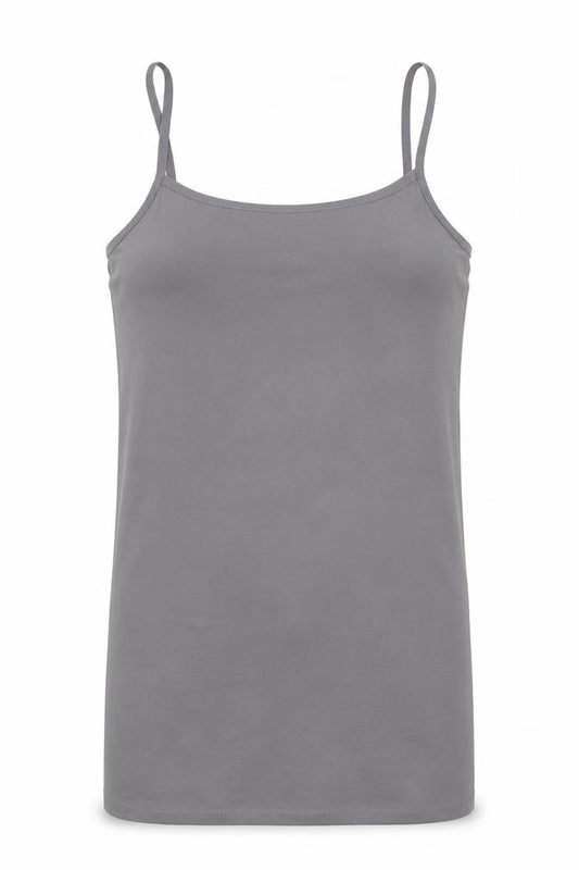 Topshop Womens Grey   Camisole Tank Size 8