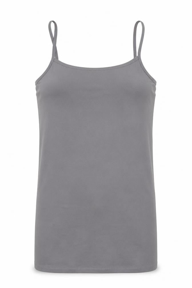 Topshop Womens Grey   Camisole Tank Size 8