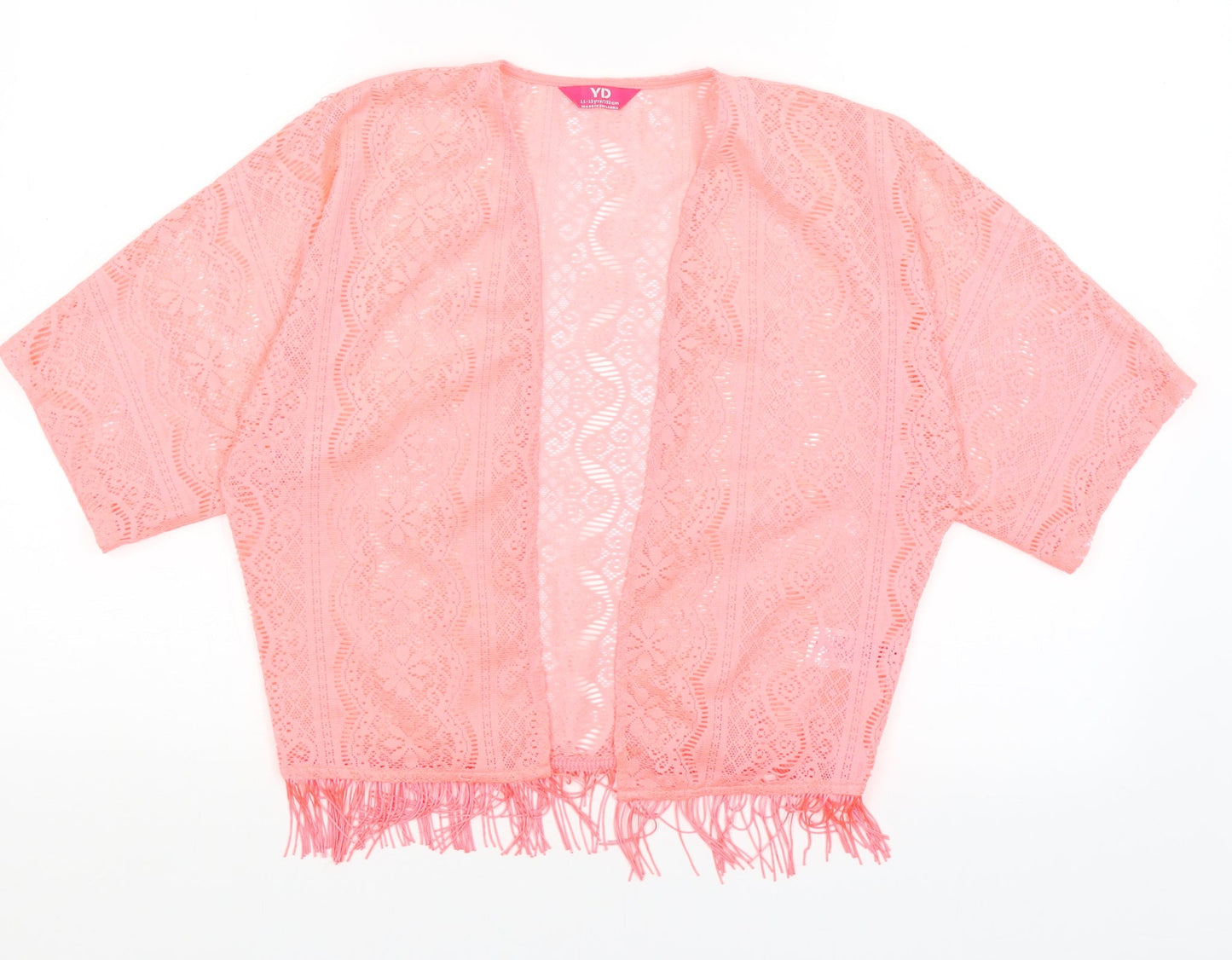 Young Dimension Girls Pink   Wrap Jumper Size 11-12 Years