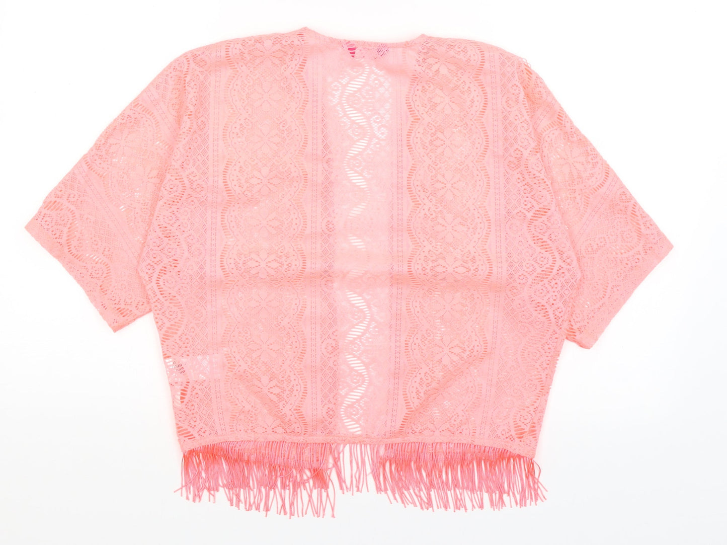Young Dimension Girls Pink   Wrap Jumper Size 11-12 Years