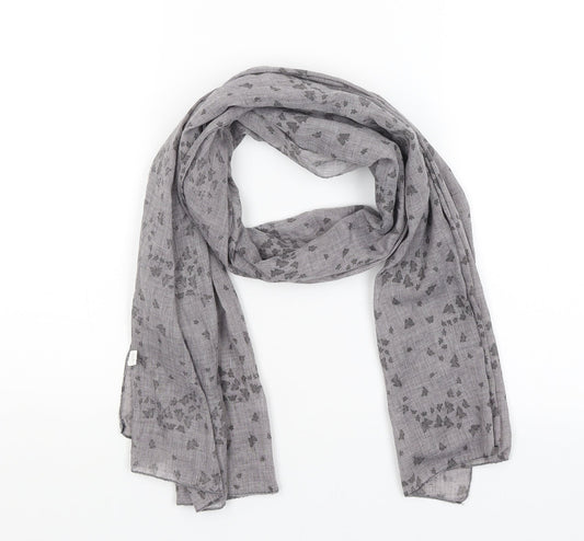Preworn Womens Grey    Scarf   - Butterflies